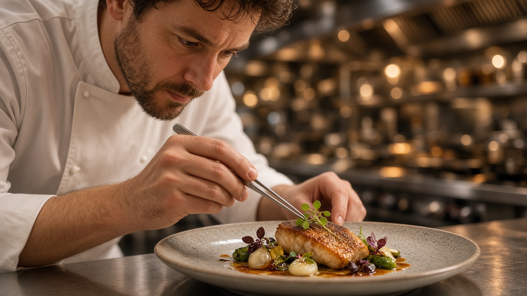 Luksusowe wnętrze restauracji Luxegusto